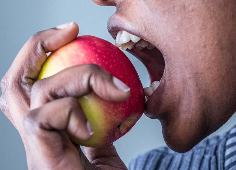 Eating an Apple